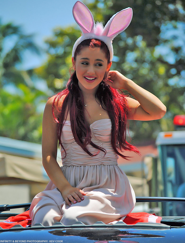 Easter Bunny Ariana Grande.