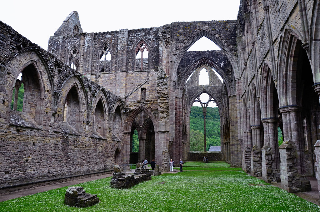 Tintern Abbey | The interior of the ruins of Tintern Abbey, … | Flickr