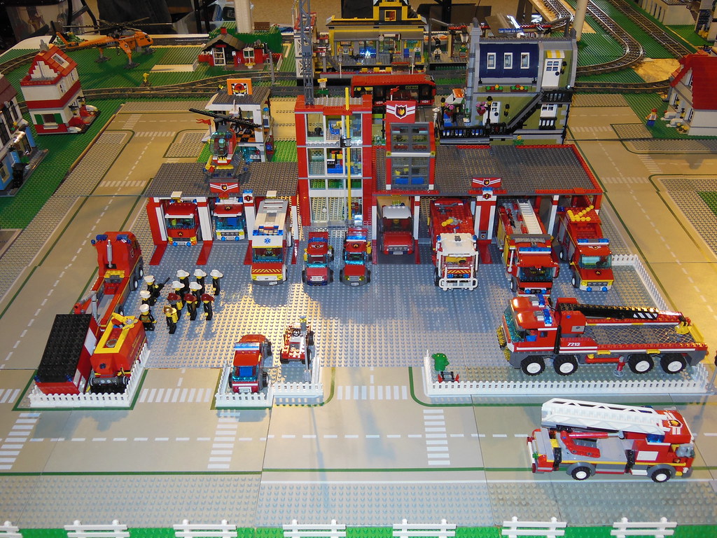 Lego City : Caserne de pompiers