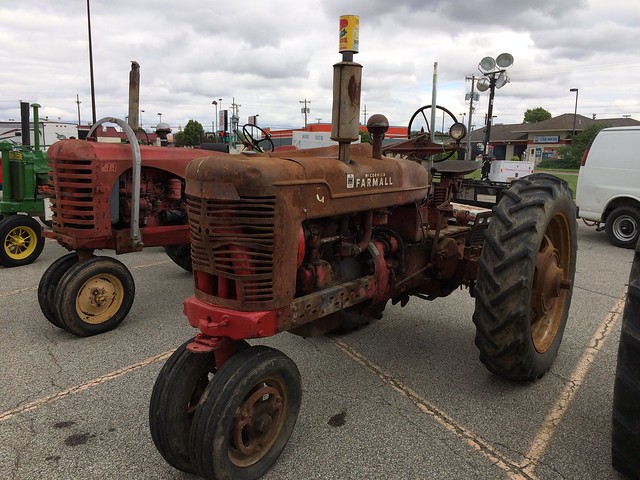 Farmall type M tractor