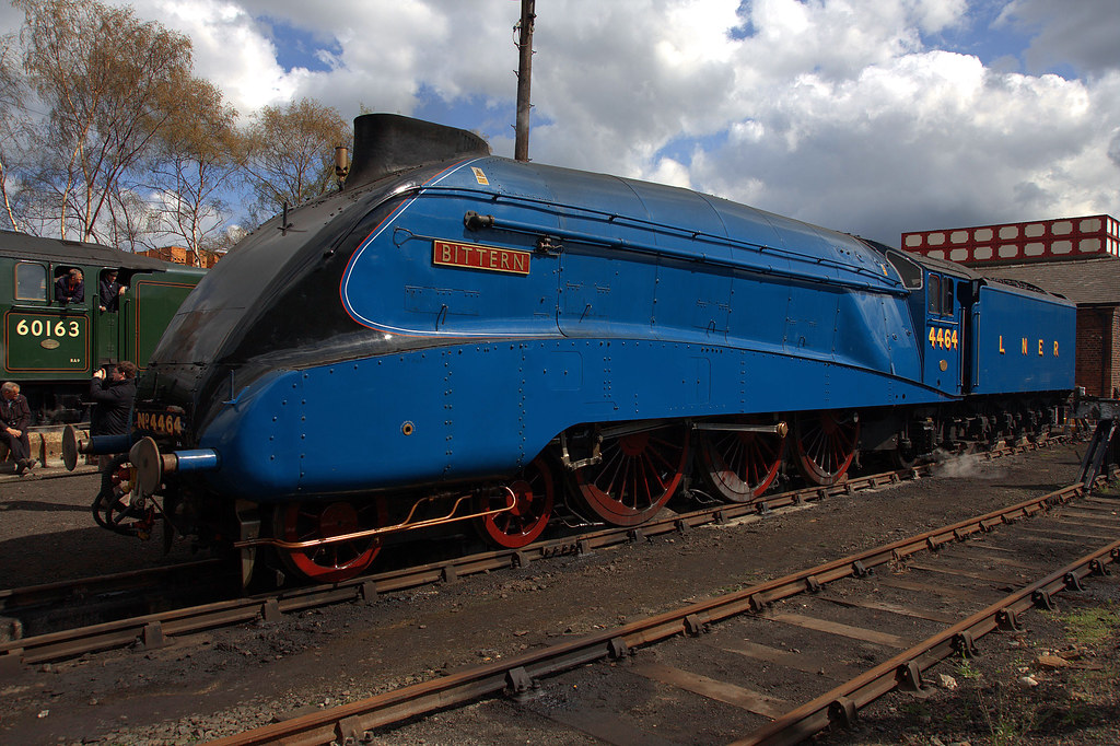 4464,Barrow Hill | 4464 'Bittern' at Barrow Hill on 15th Apr… | Mark ...