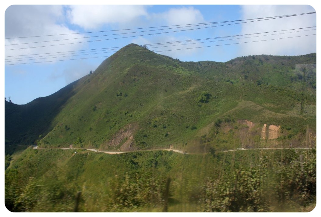 laos mountain road