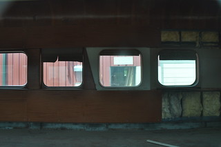 Milwaukee Road Coach 604 - Interior, w/ Olympian Hiawatha Angle Window Band Wood | by skytop45