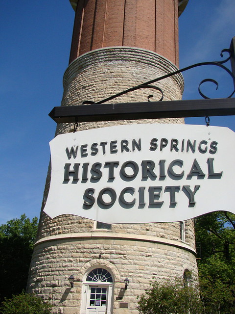 In the 1960's the water tower was also used as the Western Springs police Dept.