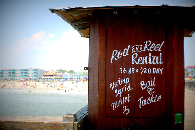 rod & reel rental - tybee island