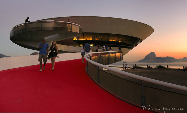 MAC Museu de Arte Contemporânea em Niteroi  Oscar Niemeyer - Rio de Janeiro - Rio 2016 #OscarNiemeyer #Niteroi #RiodeJaneiro  #Rio2016