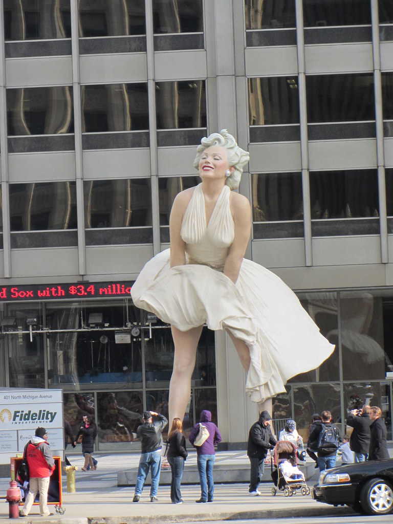 20111223 175 Marilyn Monroe statue | David Wilson | Flickr