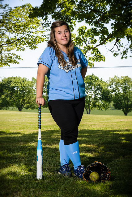 Rebecca Forrester Softball Portraits