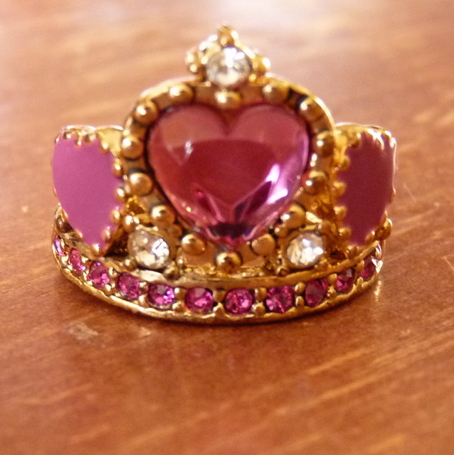 Betsey Johnson Crown Ring Available