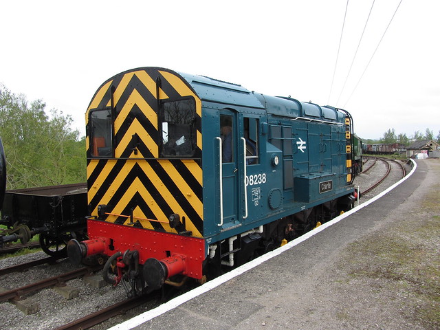 08238 at Lydney Junction during The Dean Forest Railway Diesel Gala 19/05/12