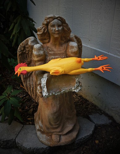 Portrait of Terentia - The Guardian Angel of all Rubber Chickens by ricko