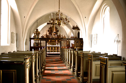 denmark interior screen nave dk pew danmark kirke sjælland stenløse