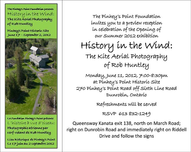 History in the Wind: The Kite Aerial Photography of Rob Huntley.