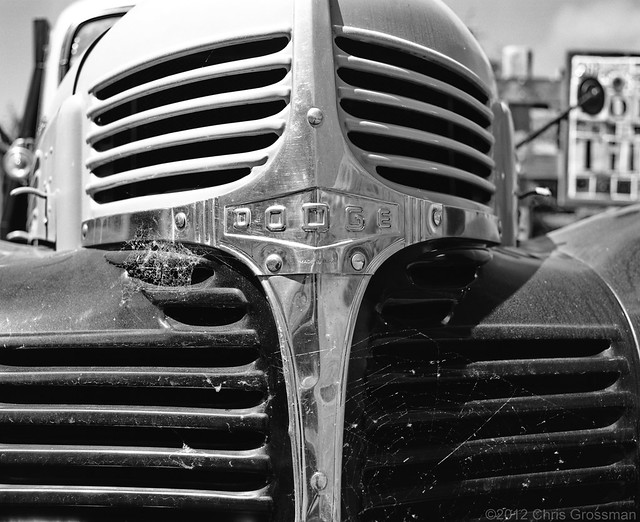 1947 Dodge Flatbed Truck Grill - Pentax 6x7 - SMC Pentax 67 75mm F/4.5 - Acros 100