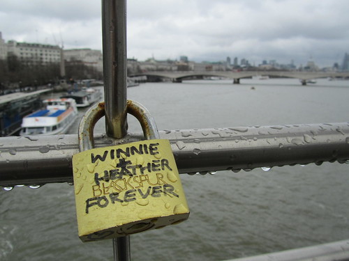 Locks on Hungerford Bridge, London | by Ali_Haikugirl