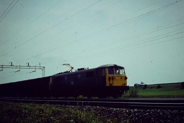 Class 86033 Norton Bridge 1978
