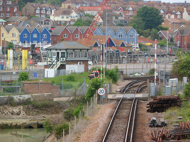Newhaven Harbour signal box 010612