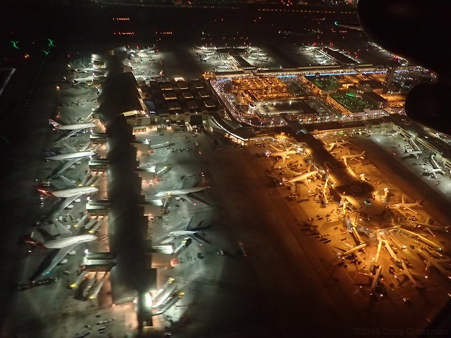 Los Angeles International Airport (LAX) at Night - Olympus Stylus Tough TG-4