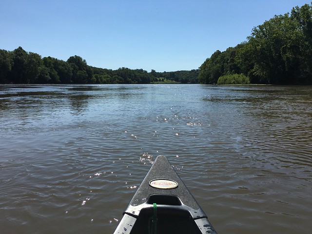 Canoeing the James River