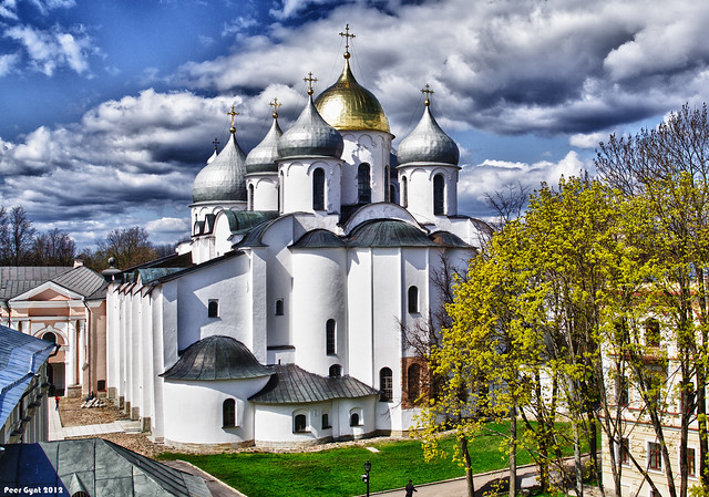 Saint Sophia Cathedral in Novgorod. Святая София.Великий Новгород.
