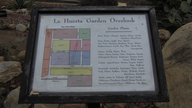 IMG_1392 la Huerta Garden Overlook top view map garden plants