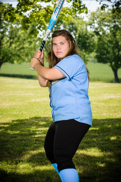 Rebecca Forrester Softball Portraits
