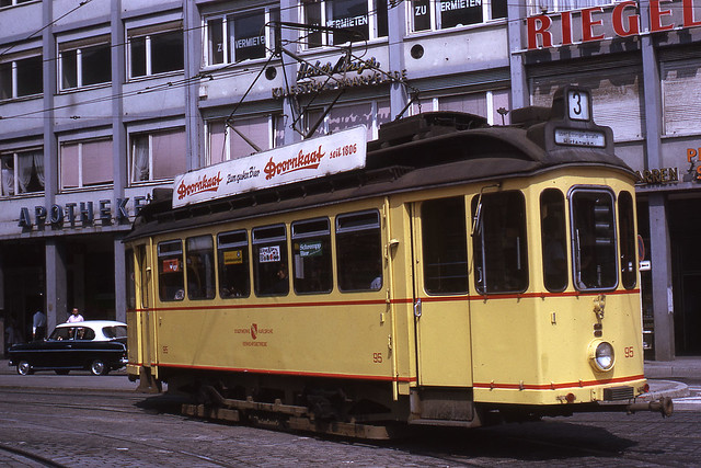 JHM-1969-0790 -  Allemagne, Karlsruhe, tramway