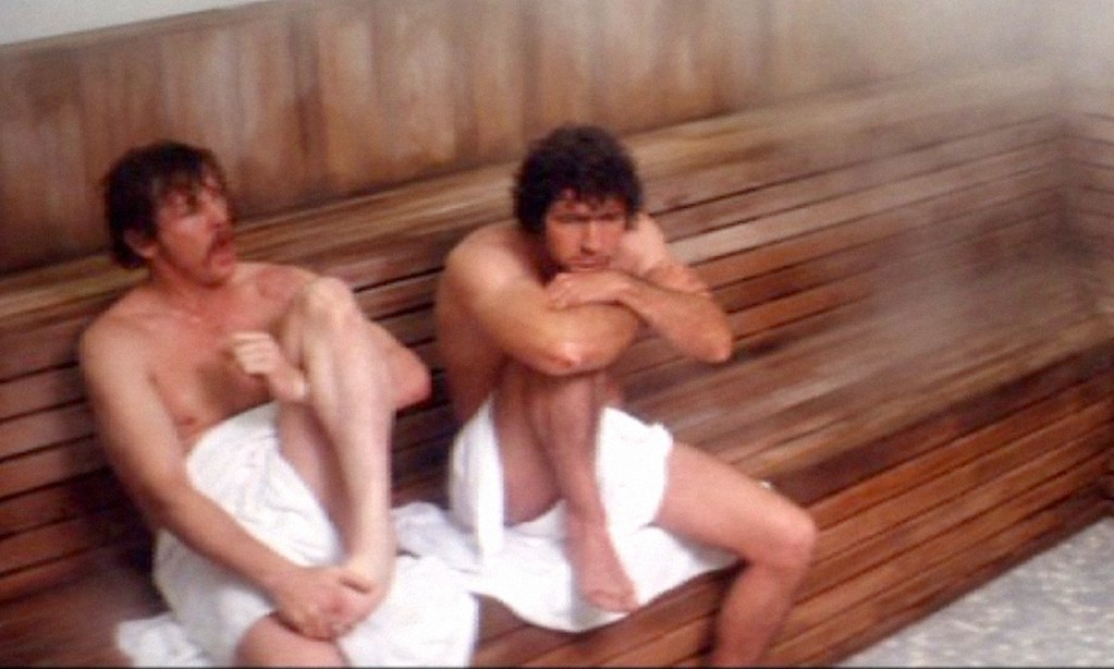 North Dallas Forty'' (1979) sauna scene - Nick Nolte & Mac Da...