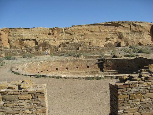 Kiva in Chetro Ketl, Chaco Culture National Historic Park, New Mexico