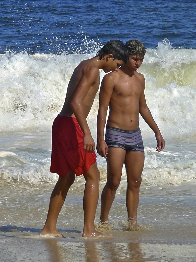 Beach boys naked Red Ligh