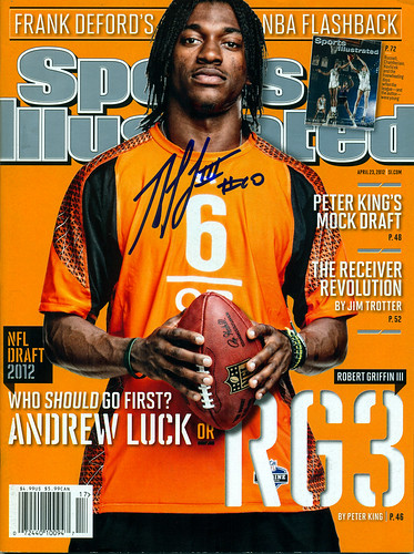 April 23, 2012, Autographed Sports Illustrated by Robert Griffin III