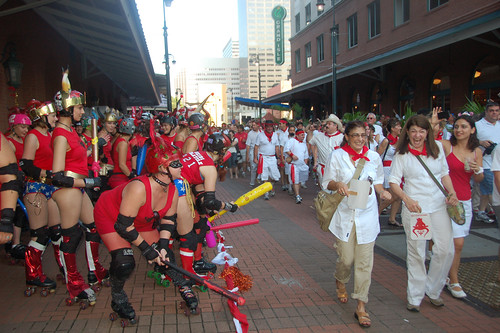 San Fermin in New Orleans 2011. Photo by Sally Asher.