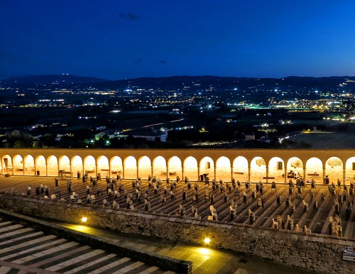 sunset san bluehour assisi francesco thebluehour