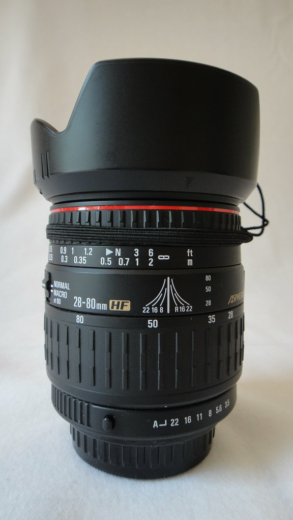 Sigma 28-80mm f3.5-5.6 HF Aspherical Macro zoom lens | Flickr