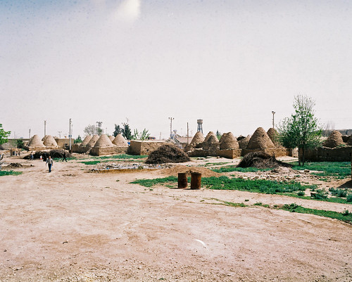 Anatole Watches Over The Sunrise by iconicturn, Traditional beehive houses built out of ruin's bricks in, by Arabs inhabited, Harran, Southeastern A