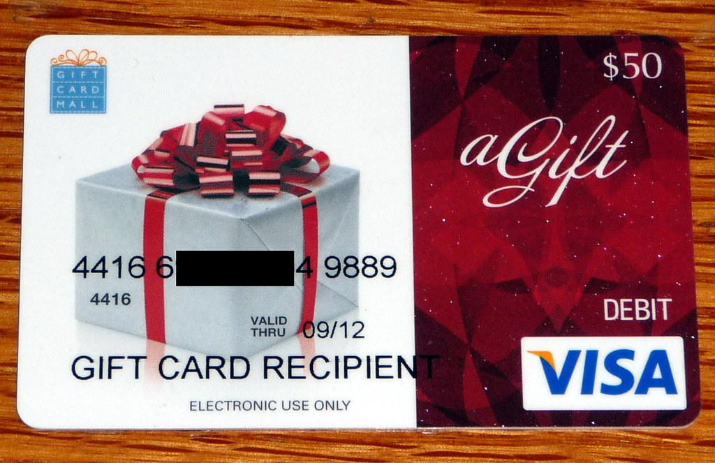 Visa Gift Card Mall Gift Card (3) David Valenzuela Flickr
