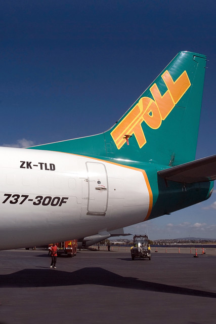 ZK-TLD Boeing 737-3B7(SF) Toll Aviation (Airwork New Zealand)