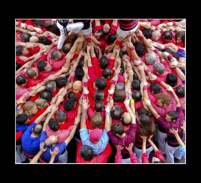 hands...(human towers)