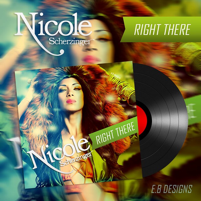 Nicole Scherzinger - Right There (Fanmade Single Cover)