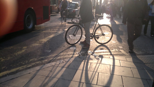 London cyclist