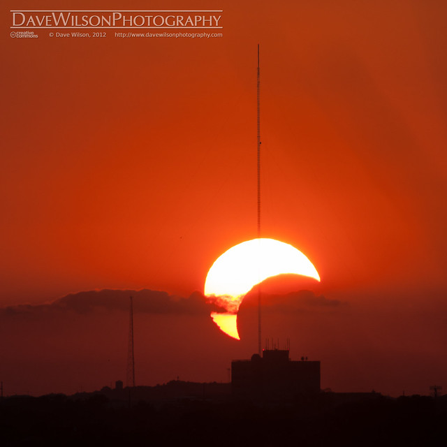 Eclipse over University of Texas