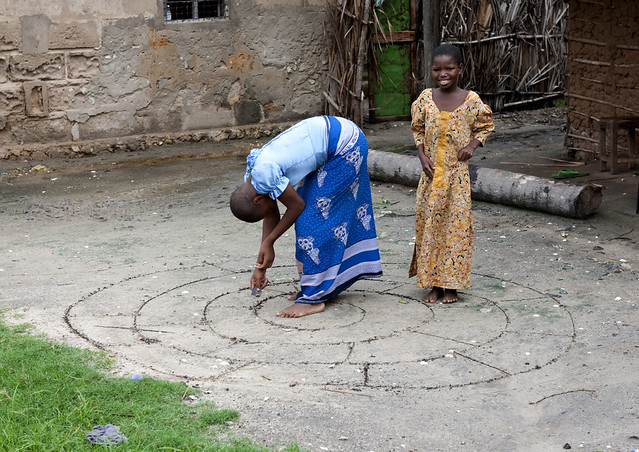 Mikindani kids playing, Tanzania.