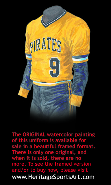 old school pittsburgh pirates uniform history