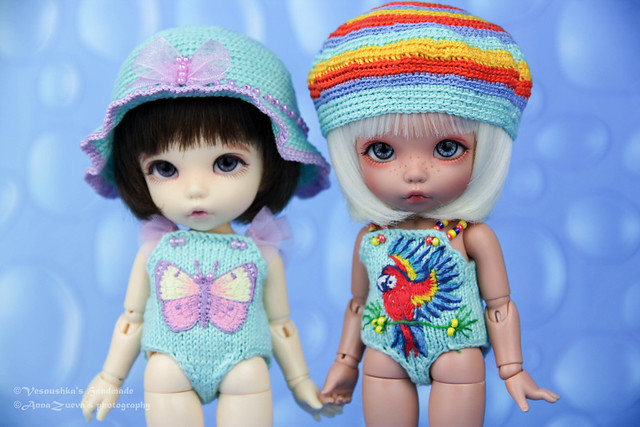 Swimmsuits Butterfly and Parrot