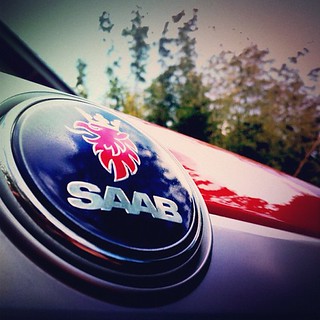 絶滅危惧種でドライブ #SAAB #car #つくば #emblem | k.atsuki | Flickr