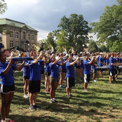 Duke University Marching Band welcomes the Class of 2019! #Duke2019
