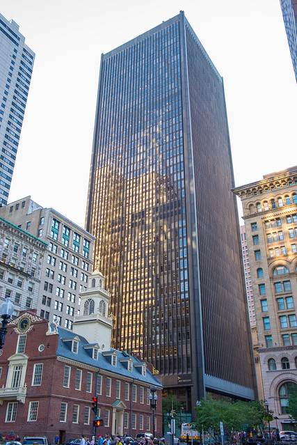 Boston Building Reflection