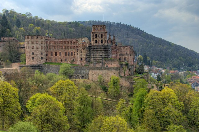 Heidelberg castle ruins