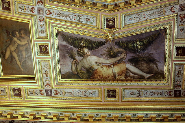 Firenze - ceiling fresco - Palazzo Vecchio