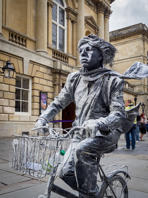 Street Performer in Bath